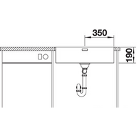 Кухонная мойка Blanco Andano 700-IF (без клапана-автомата) - Превью изображения №2 — Интернет-магазин Time-Shop