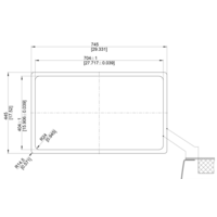 Кухонная мойка Blanco Andano 700-IF (без клапана-автомата) - Превью изображения №5 — Интернет-магазин Time-Shop
