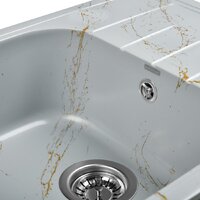 Кухонная мойка Wisent WB20-15 (с сифоном GER013) - Превью изображения №2 — Интернет-магазин Time-Shop