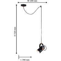 Подвесная люстра Favourite Ampolla 2007-1P - Превью изображения №2 — Интернет-магазин Time-Shop