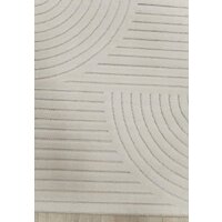 Ковер для жилой комнаты Radjab Carpet Сканди Сизаль Прямоугольник 10949A 12270RK (1.6x3, Krem/Krem) - Превью изображения №3 — Интернет-магазин Time-Shop