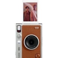 Фотоаппарат Fujifilm Instax Mini Evo (серебристый/коричневый) - Превью изображения №4 — Интернет-магазин Time-Shop