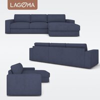 Угловой диван Lagoma Прайд правый (Tango Blue) - Превью изображения №6 — Интернет-магазин Time-Shop