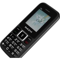Кнопочный телефон Maxvi C3n (черный) - Превью изображения №4 — Интернет-магазин Time-Shop
