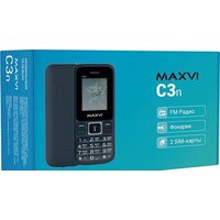 Кнопочный телефон Maxvi C3n (черный) - Превью изображения №13 — Интернет-магазин Time-Shop