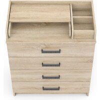 Детский комод Атон Мебель Marvin (дуб сонома) - Превью изображения №2 — Интернет-магазин Time-Shop