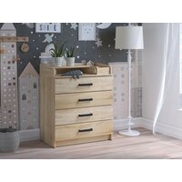 Детский комод Атон Мебель Marvin (дуб сонома) - Превью изображения №3 — Интернет-магазин Time-Shop