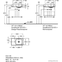Умывальник Geberit iCon 124153000 - Превью изображения №3 — Интернет-магазин Time-Shop