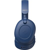 Наушники Havit H655BT Pro (синий) - Превью изображения №4 — Интернет-магазин Time-Shop