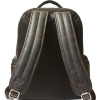 Городской рюкзак Carlo Gattini Faetano 3047-04 (темно-коричневый) - Превью изображения №3 — Интернет-магазин Time-Shop