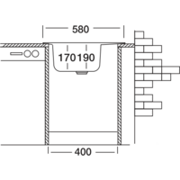 Кухонная мойка Kromevye Triton EC 196 D - Превью изображения №3 — Интернет-магазин Time-Shop