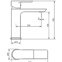 Смеситель Damixa Apollo 470210000 - Превью изображения №3 — Интернет-магазин Time-Shop
