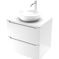 ЗОВ Тумба под умывальник Дион 60 D60LWP0M9003MKV5-KP13W (белый матовый)