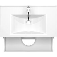  ЗОВ Тумба под умывальник Дион 60 D60LWP0M9003MKV5-KP13W (белый матовый) - Превью изображения №2 — Интернет-магазин Time-Shop