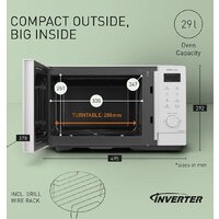 Микроволновая печь Panasonic NN-GD34QWEPG - Превью изображения №8 — Интернет-магазин Time-Shop