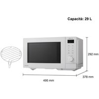 Микроволновая печь Panasonic NN-GD34QWEPG - Превью изображения №14 — Интернет-магазин Time-Shop