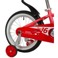 Детский велосипед Novatrack Novara 16 2022 165ANOVARA.CRL22 (красный) - Превью изображения №5 — Интернет-магазин Time-Shop