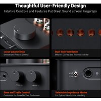 Настольный усилитель Fosi Audio GR70 (черный) - Превью изображения №4 — Интернет-магазин Time-Shop