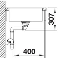 Кухонная мойка Blanco Axia III XL 6 S-F (разделочная доска из стекла, белый) - Превью изображения №3 — Интернет-магазин Time-Shop