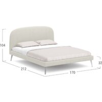 Кровать Moon Family 1234 MF007502 160x200 - Превью изображения №9 — Интернет-магазин Time-Shop
