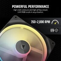 Вентилятор для корпуса Corsair iCUE LINK LX140R RGB Reverse Dual Pack CO-9051052-WW - Превью изображения №6 — Интернет-магазин Time-Shop