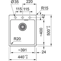 Кухонная мойка Franke Maris MRG 610-39 114.0696.180 (белый) - Превью изображения №2 — Интернет-магазин Time-Shop