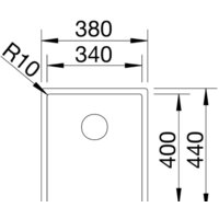 Кухонная мойка Blanco Claron 340-IF Durinox - Превью изображения №2 — Интернет-магазин Time-Shop