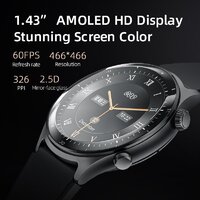 Умные часы QCY Watch Active GT (серебристый) - Превью изображения №3 — Интернет-магазин Time-Shop