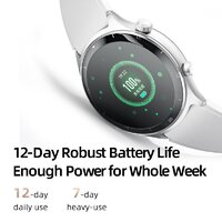 Умные часы QCY Watch Active GT (серебристый) - Превью изображения №8 — Интернет-магазин Time-Shop