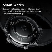 Умные часы QCY Watch Active GT (серебристый) - Превью изображения №4 — Интернет-магазин Time-Shop