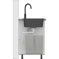 Кухонная мойка Quadron HB8224U7-BS_P2O - Превью изображения №4 — Интернет-магазин Time-Shop