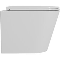 Унитаз подвесной D&K Venice DT1026016 (белый, сиденье микролифт) - Превью изображения №3 — Интернет-магазин Time-Shop