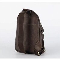 Городской рюкзак Poshete 253-2201-30-BRW (коричневый) - Превью изображения №5 — Интернет-магазин Time-Shop