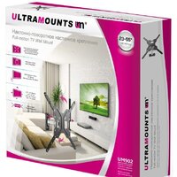 Кронштейн для телевизора Ultramounts UM902 (черный) - Превью изображения №9 — Интернет-магазин Time-Shop