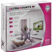Кронштейн для телевизора Ultramounts UM902 (черный) - Превью изображения №10 — Интернет-магазин Time-Shop