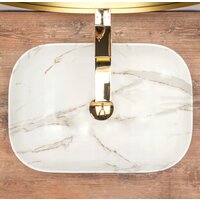 Умывальник Rea Belinda (бежевый) - Превью изображения №3 — Интернет-магазин Time-Shop