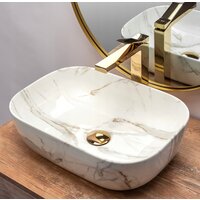 Умывальник Rea Belinda (бежевый) - Превью изображения №4 — Интернет-магазин Time-Shop