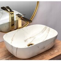 Умывальник Rea Belinda (бежевый) - Превью изображения №2 — Интернет-магазин Time-Shop