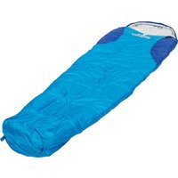 Спальный мешок Coyote Baring ZC-SB022 (синий с туристическим ковриком Foal 1.2см хаки) - Превью изображения №10 — Интернет-магазин Time-Shop