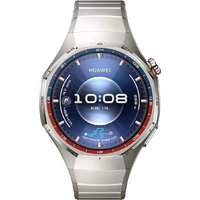 Умные часы Huawei Watch GT 6 Pro 46 мм (серебристый, с серебристым браслетом, международная версия) - Превью изображения №2 — Интернет-магазин Time-Shop