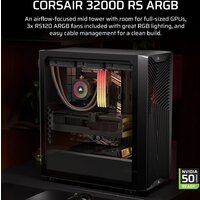 Корпус Corsair 3200D RS ARGB CC-9011344-WW - Превью изображения №2 — Интернет-магазин Time-Shop