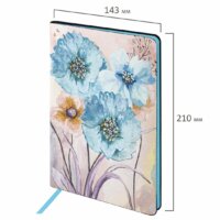 Ежедневник BRAUBERG Vista Delicate Flowers 112077 - Превью изображения №4 — Интернет-магазин Time-Shop