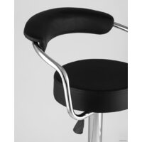 Стул с подлокотниками Stool Group Орион барный (черный) - Превью изображения №8 — Интернет-магазин Time-Shop