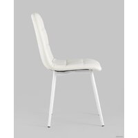 Стул Stool Group Oliver (экокожа белый/белые ножки) - Превью изображения №3 — Интернет-магазин Time-Shop