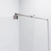 Душевая стенка Niagara 90x190 NG-531-90 (хром/прозрачное стекло) - Превью изображения №2 — Интернет-магазин Time-Shop
