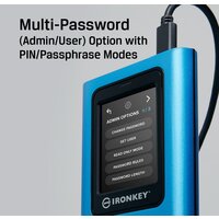 Внешний накопитель Kingston IronKey Vault Privacy 80 960GB IKVP80ES/960G - Превью изображения №8 — Интернет-магазин Time-Shop