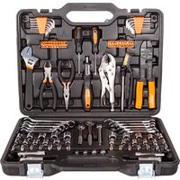 Универсальный набор инструментов Bort BTK-123 (123 предмета) - Превью изображения №2 — Интернет-магазин Time-Shop