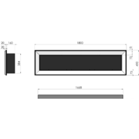 Биокамин SimpleFire Frame 1800 (белый) - Превью изображения №5 — Интернет-магазин Time-Shop