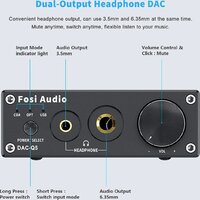 Настольный усилитель Fosi Audio Q5 - Превью изображения №2 — Интернет-магазин Time-Shop