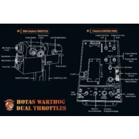 Оборудование для авиасимов Thrustmaster HOTAS Warthog Dual Throttle - Превью изображения №7 — Интернет-магазин Time-Shop